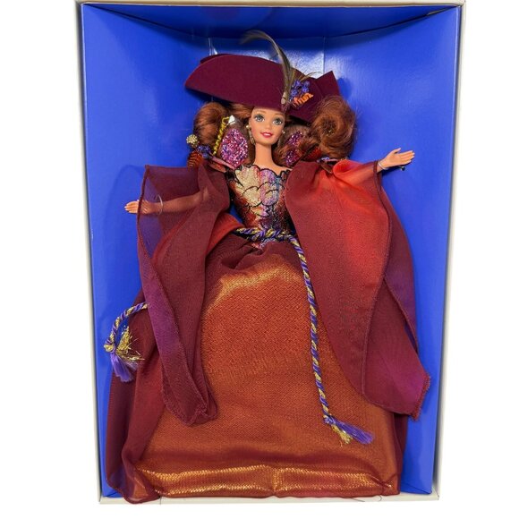 1995 Autumn Glory Barbie 15204 Enchanted Seasons Collection NRFB Collector Ed - Picture 2 of 7